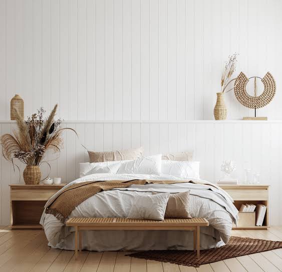 modern scandinavian white christmas peel and stick wallpaper
